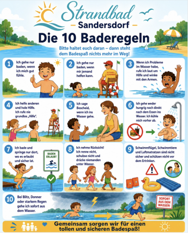 10 Baderegeln